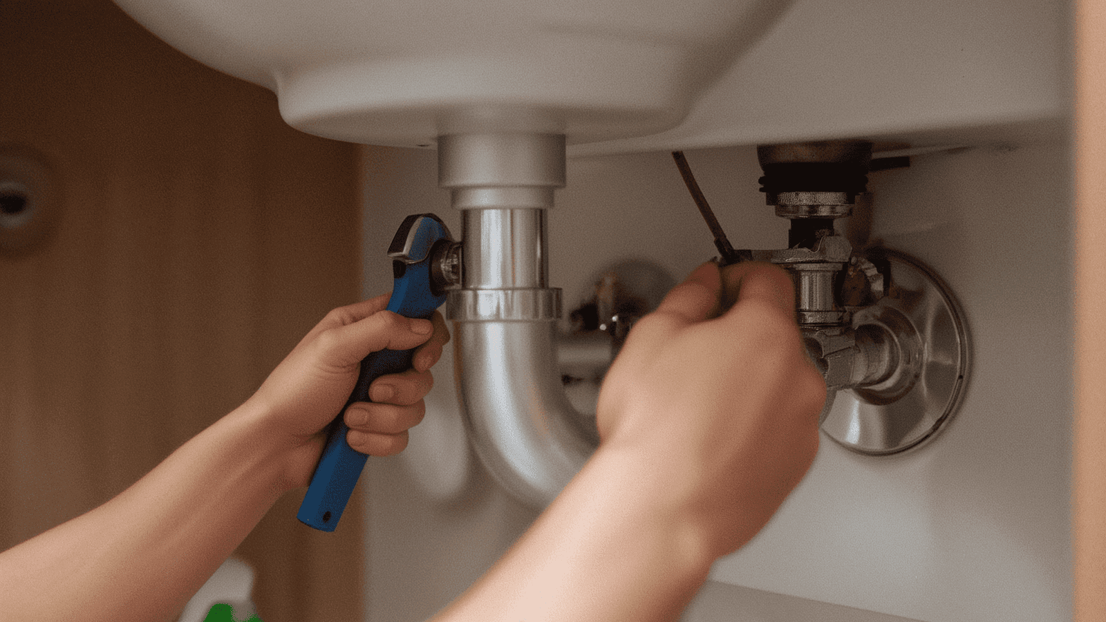 Thompson Trenchless and Hydro Jetting shows skilled repair work to fix sink pipes quickly and correctly.