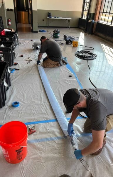 Thompson Trenchless and Hydro Jetting team inspects pipes and handles drain plumbing for effective problem solving.