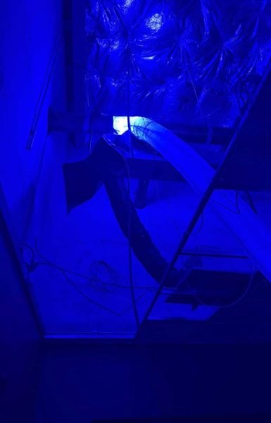 A work area by Thompson Trenchless and Hydro Jetting shows a place ready for important pipe or sewer repairs.